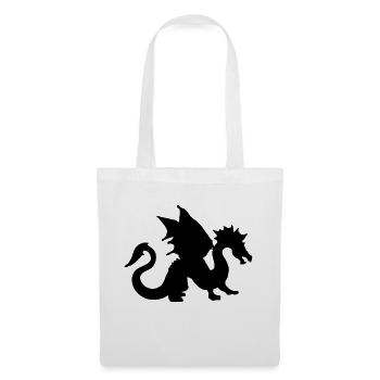 chinesischer drache chinese dragon tattoo fire - Tote Bag - white - Front