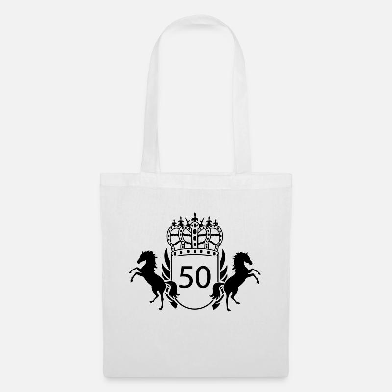 50 - Stoffbeutel - Weiß