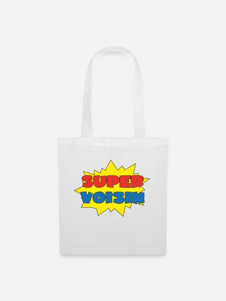 Super voisin - Tote Bag - white