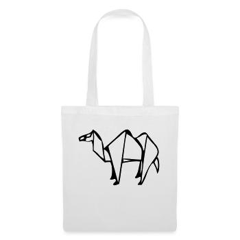kamel_origami_01 - Tote Bag - white - Front