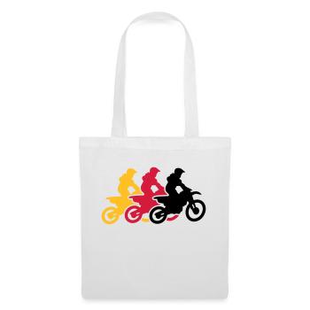 motocross - Tote Bag - white - Front