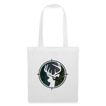 Hunter - Hunting - Deer - Tote Bag - white - Front