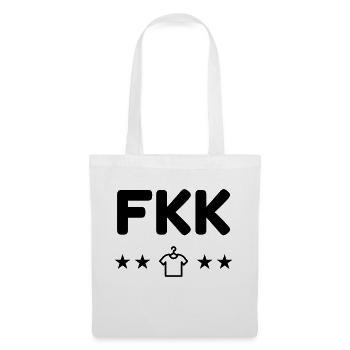 Naturismus / FKK / Nudismus / Naturist - Stoffbeutel - Weiß - Vorne