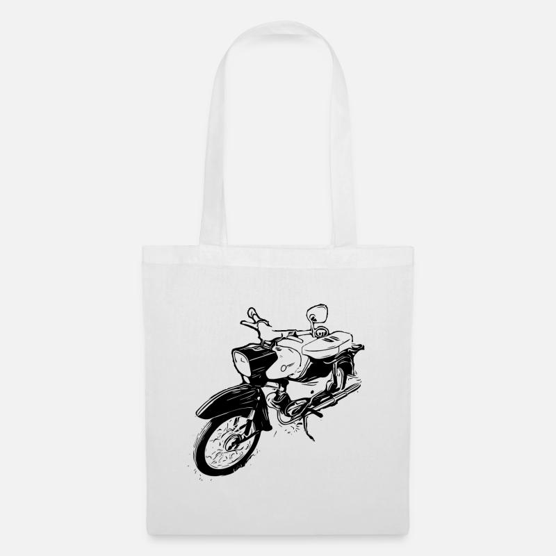 Simson Star - Stoffbeutel - Weiß
