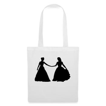 Lesbian Princess, lgbt - Tote Bag - white - Front
