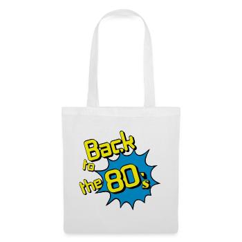 80s party Back to the 80s, 80s cult ... (25) - Tote Bag - white - Front