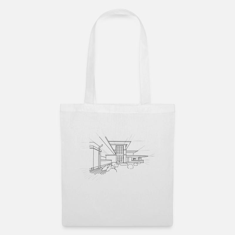 Architecture - Tote Bag - white