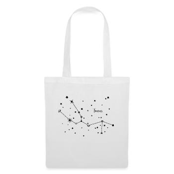 Taurus / Taurus zodiac sign, sky, space - Tote Bag - white - Front