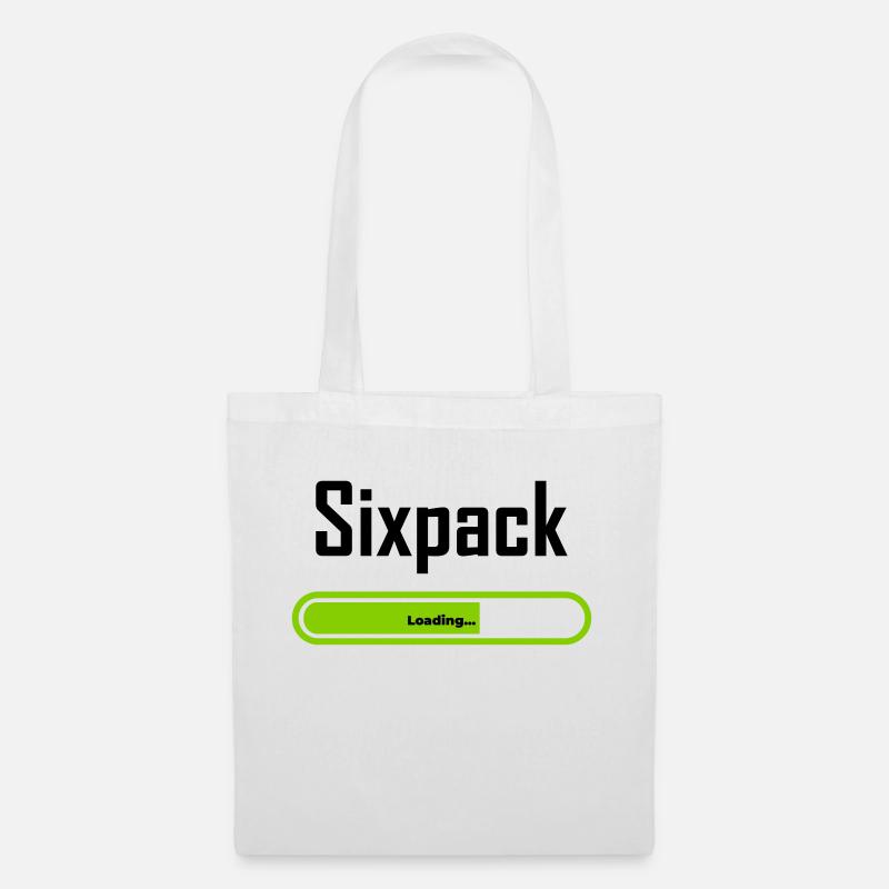 Six-pack loading - Tote Bag - white