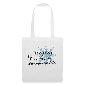 das waren noch Zeiten R22 - Stoffbeutel - Weiß - Vorne