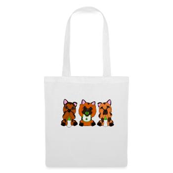 German shepherd puppy baby - Tote Bag - white - Front