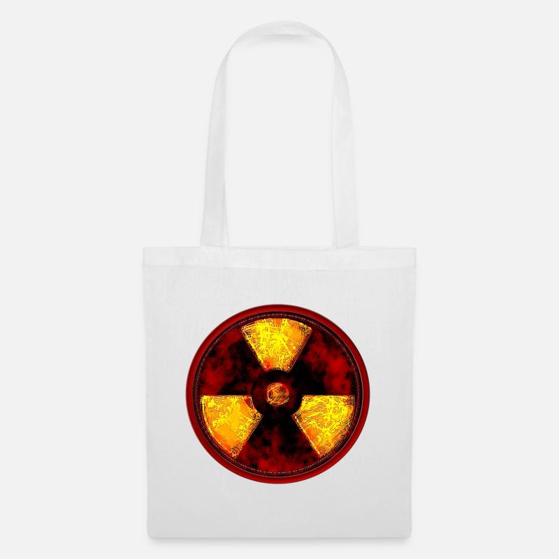 Radioactivité - Sac en tissu - blanc