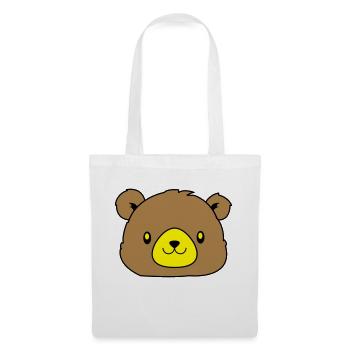 bär - Sac en tissu - blanc - Devant