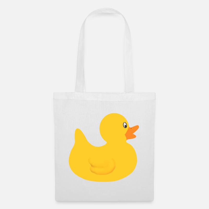 duck - Tote Bag - white