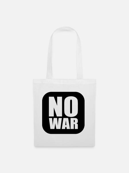 No war - Stoffbeutel - Weiß