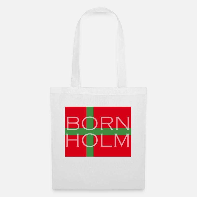 conception bornholm - Sac en tissu - blanc