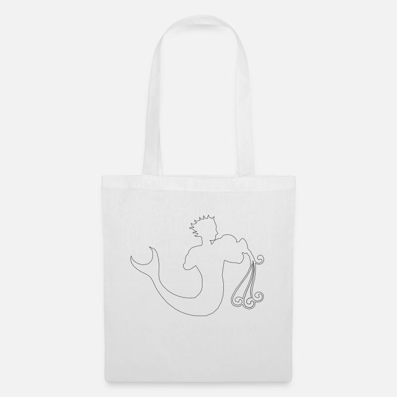 Aquarius - Tote Bag - white