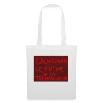 Gacheuman le futur de la technologie. - Sac en tissu - blanc - Devant