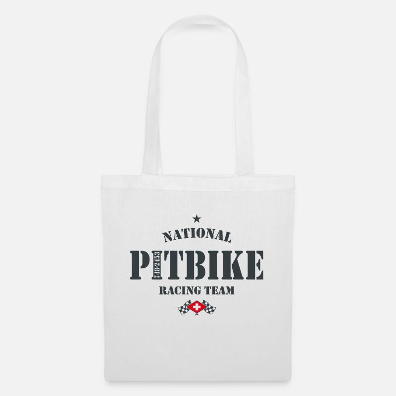 Pitbike NRT AG Schweiz - Stoffbeutel - Weiß