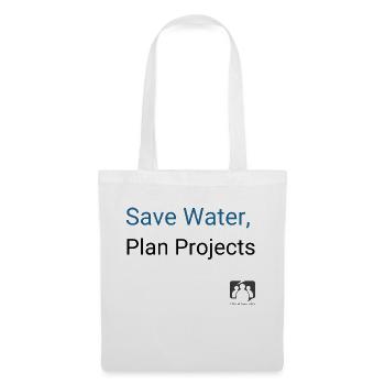 Save Water Plan Projects - Stoffbeutel - Weiß - Vorne