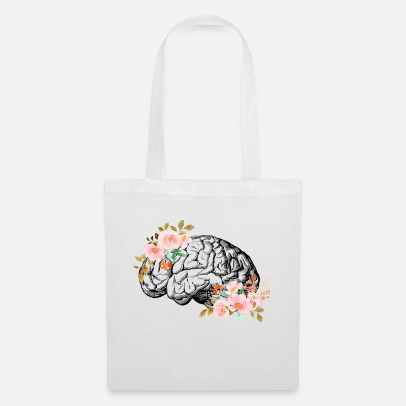 beautiful mind - Stoffbeutel - Weiß