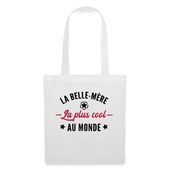 humour belle-mère - Sac en tissu - blanc - Devant