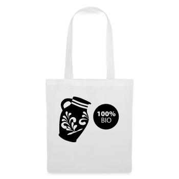 Bembel 100% BIO #ShirtShop #Hessen #FFM - Stoffbeutel - Weiß - Vorne