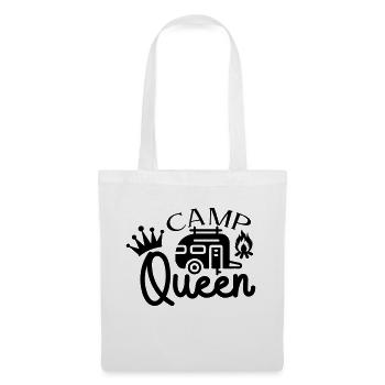 Camp Queen 01 - Stoffbeutel - Weiß - Vorne