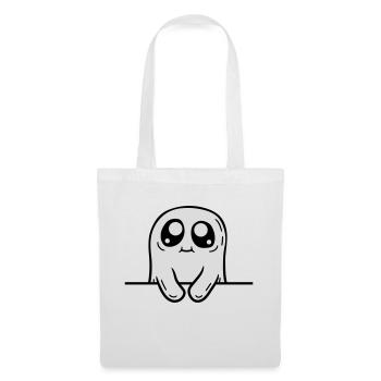 Doux derrière le mur - Sac en tissu - blanc - Devant
