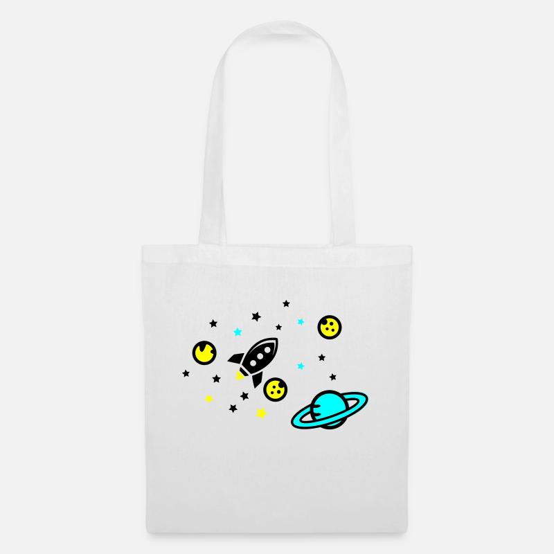 Universe - Stoffbeutel - Weiß