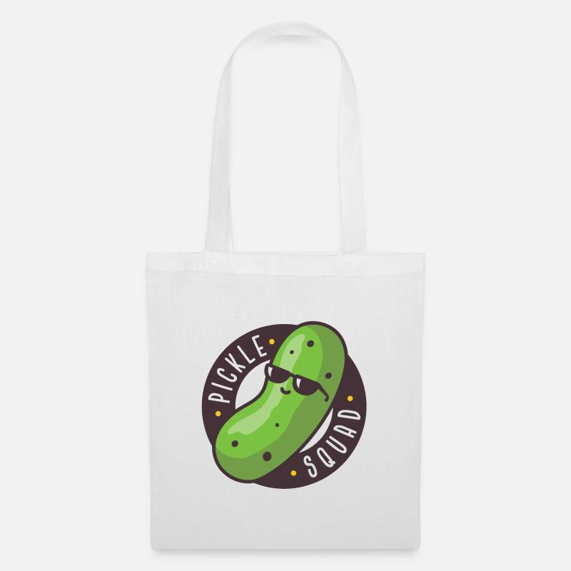 Pickle Squad - Tote Bag - white