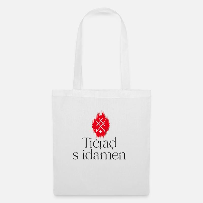AMAZIGH Proverbe - Sac en tissu - blanc