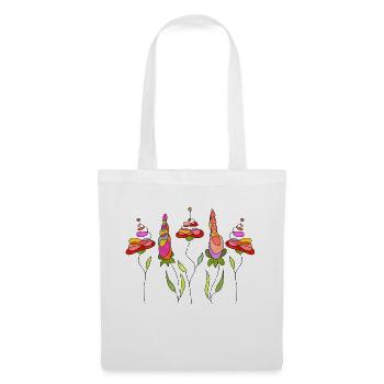Flowers - Tote Bag - white - Front