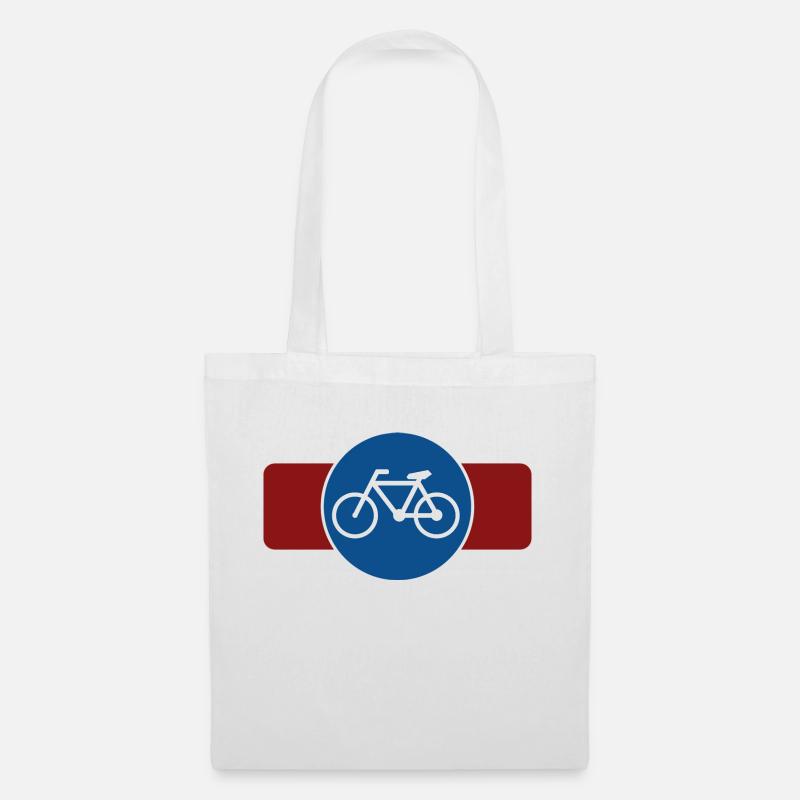Fahrrad - Stoffbeutel - Weiß