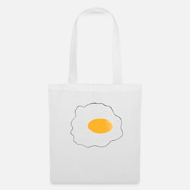 Fried egg - Tote Bag - white