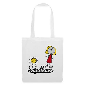 Schulkind - Stoffbeutel - Weiß - Vorne