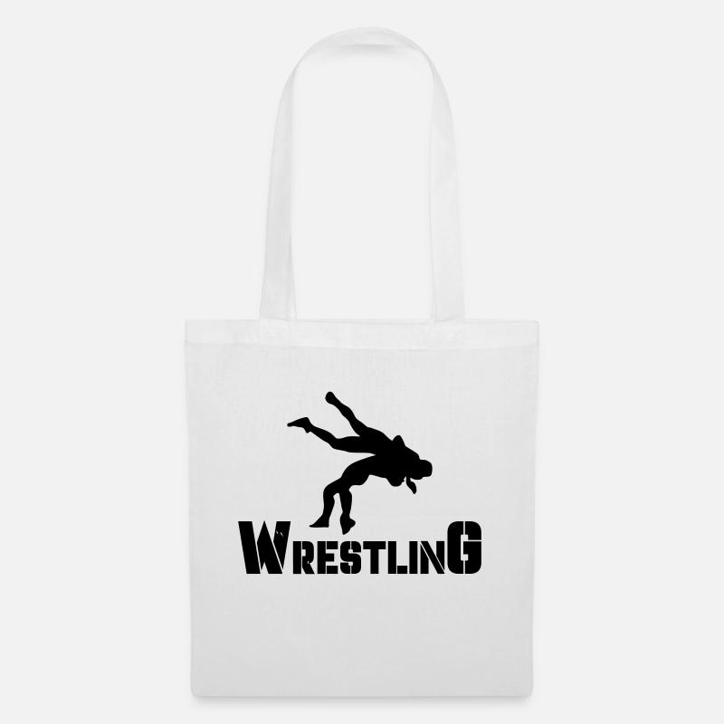 wrestling - Stoffbeutel - Weiß