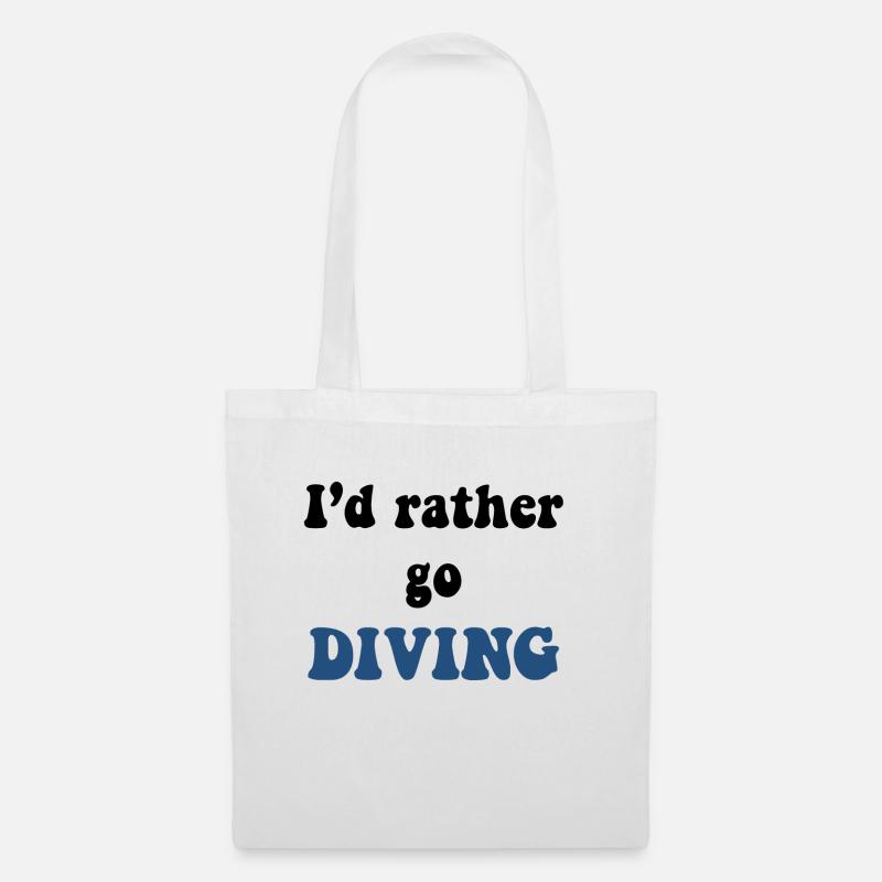 Diving - Tote Bag - white