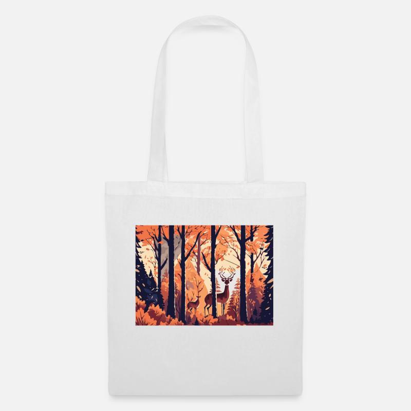 Fall Scenery (Fall Collection #10) - Tote Bag - white