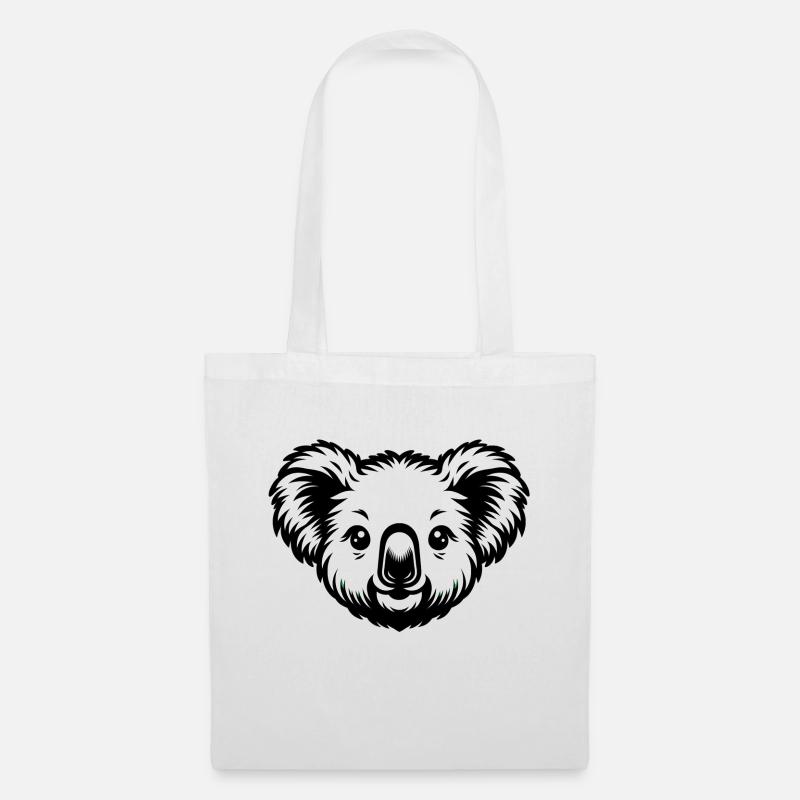 Koala. Süße Tierkinder - Stoffbeutel - Weiß