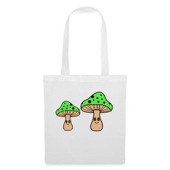 Champignons hypnotiques - Sac en tissu - blanc - Devant