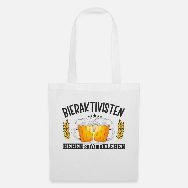 Bieraktivisten JGA Design - Stoffbeutel - Weiß