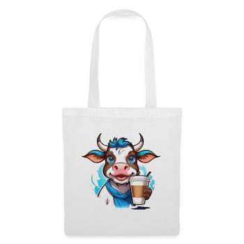 Coffee Cow - Tote Bag - white - Front
