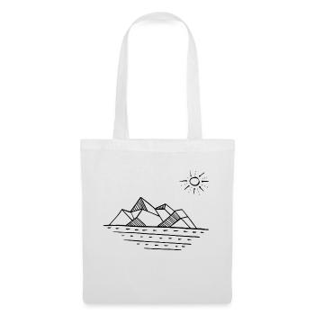 Desert mountains - Tote Bag - white - Front