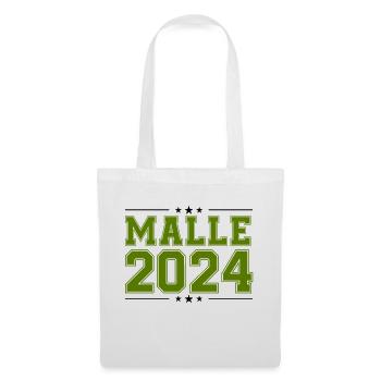 Malle 2024 Étoile - Sac en tissu - blanc - Devant