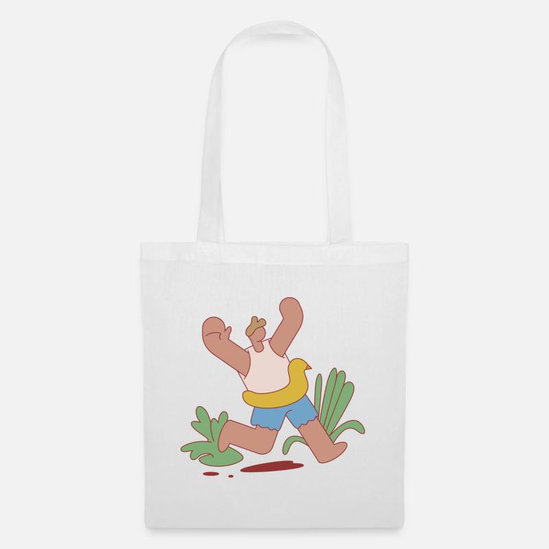 Summer design - Tote Bag - white