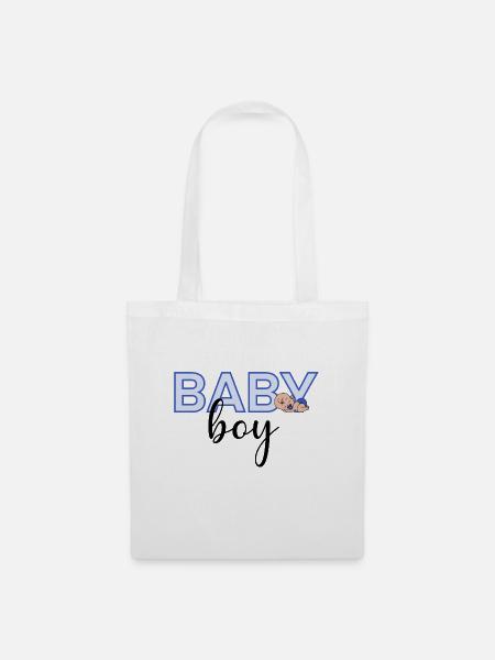 Baby Boy - Stoffbeutel - Weiß