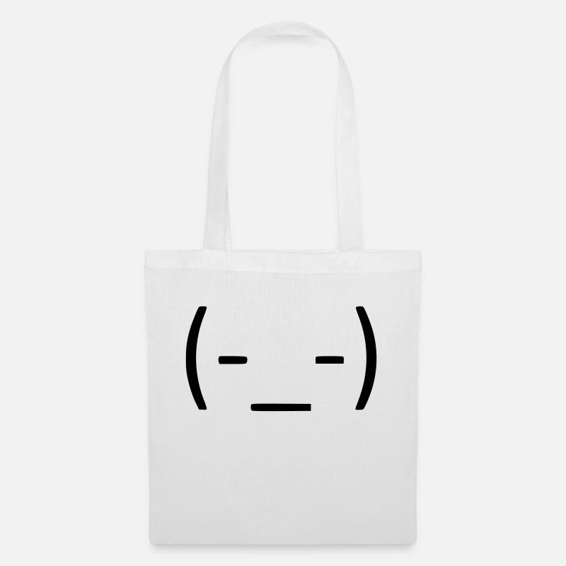 Restez calme ! 😑 - Sac en tissu - blanc