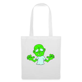 Zombie - Stoffbeutel - Weiß - Vorne