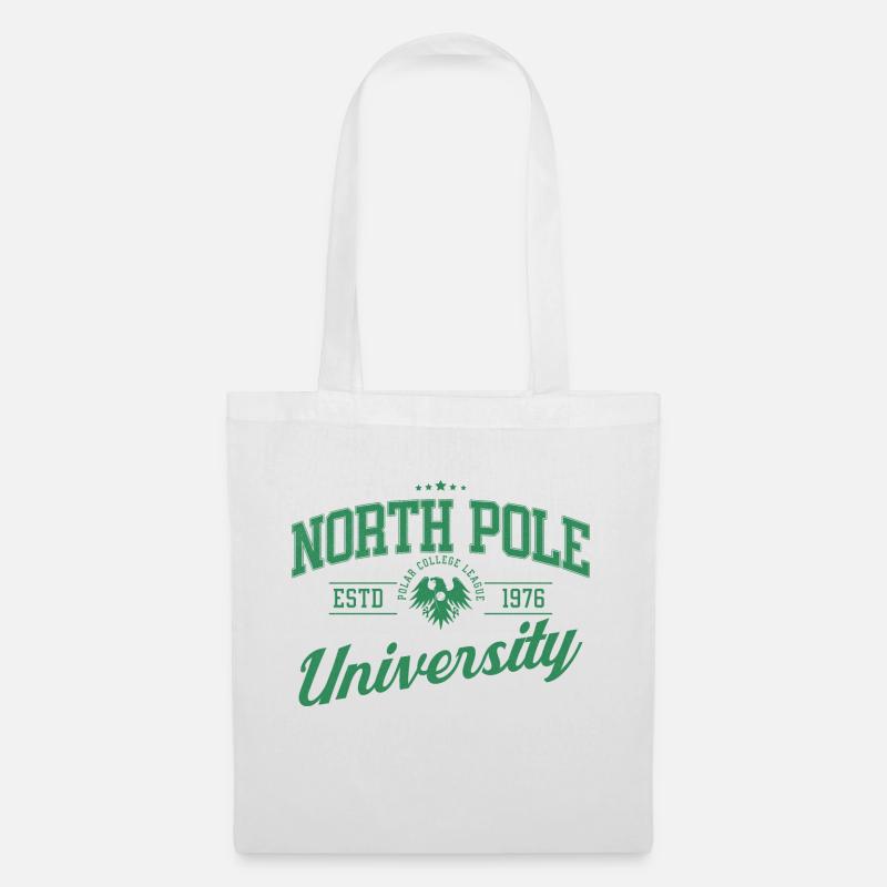 Northpole University - Stoffbeutel - Weiß